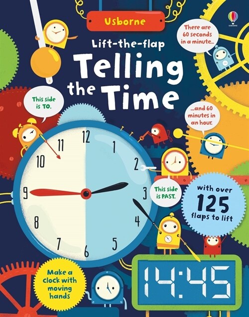Lift-The-Flap Telling the Time (Board Books)