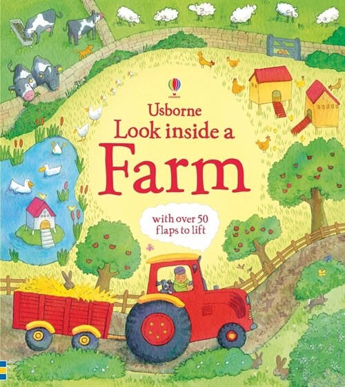 Look Inside a Farm (Board Books)