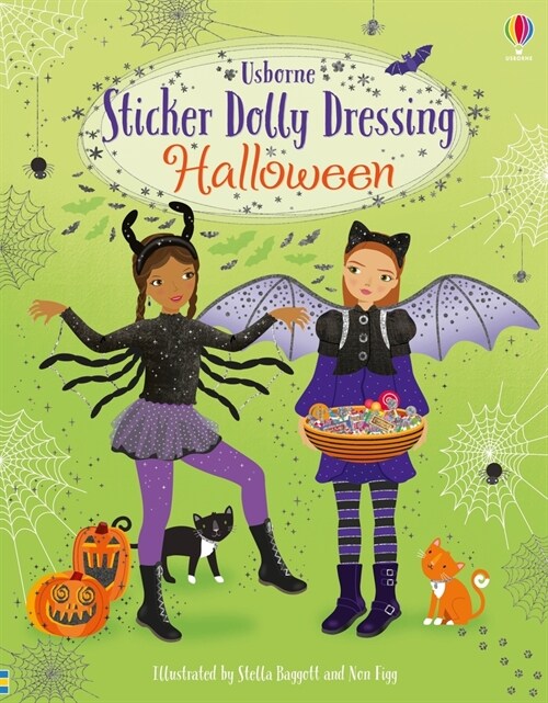 Sticker Dolly Dressing Halloween: A Halloween Book for Kids (Paperback)