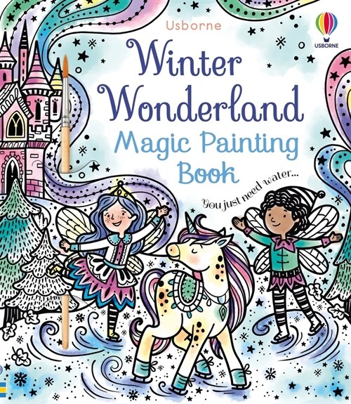 Winter Wonderland Magic Painting Book: A Winter and Holiday Book for Kids (Paperback)