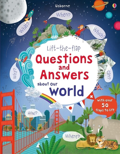 Lift-The-Flap Questions and Answers about Our World (Board Books)