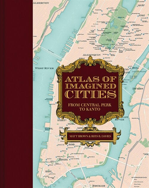 Atlas of Imagined Cities : Who lives where in TV, books, games and movies? (Hardcover)