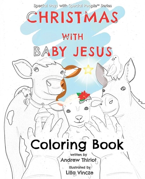 Christmas with Baby Jesus: Coloring Book (Paperback)