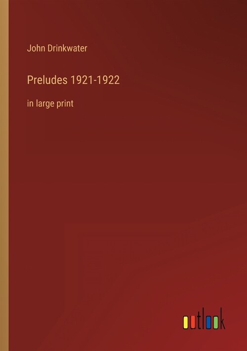 Preludes 1921-1922: in large print (Paperback)