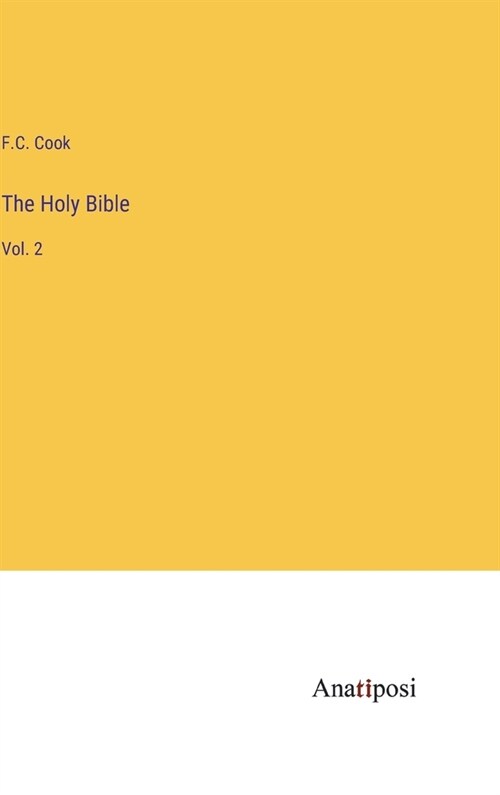 The Holy Bible: Vol. 2 (Hardcover)