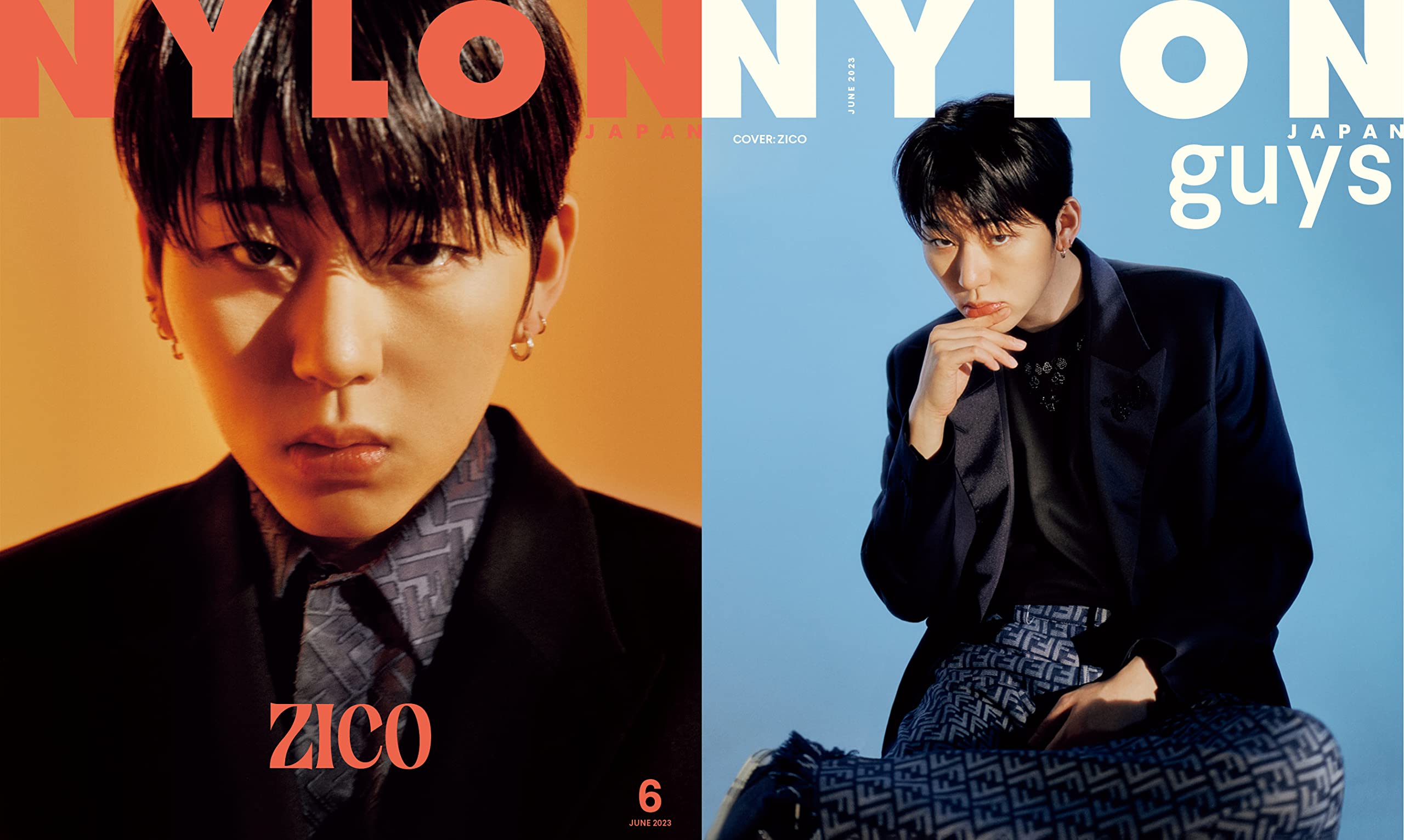 NYLON JAPAN ZICO ISSUE （NYLON JAPAN 2023年 6月號特別版）