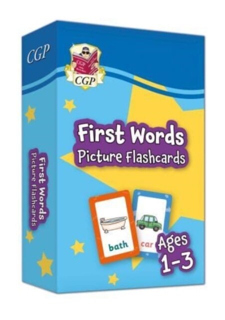 First Words Picture Flashcards for Ages 1-3 (Hardcover)