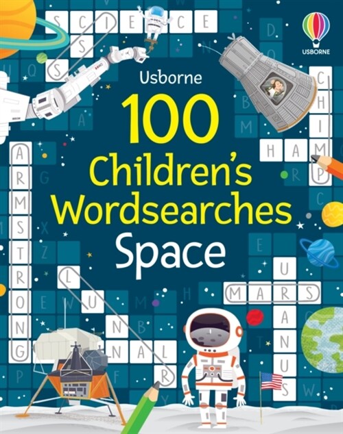 100 Childrens Wordsearches: Space (Paperback)