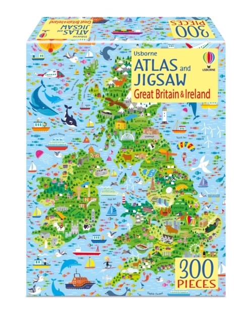 Atlas & Jigsaw Great Britain & Ireland (Paperback)