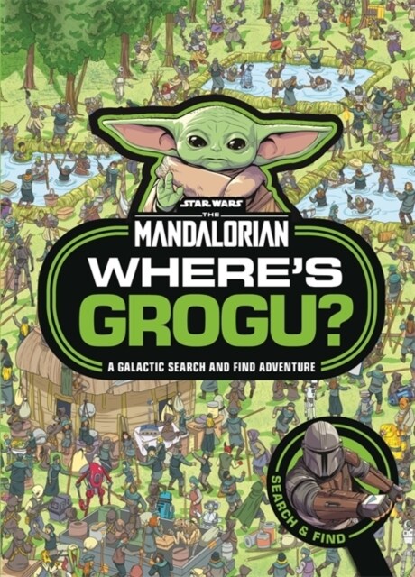 Wheres Grogu? : A Star Wars: The Mandalorian Search and Find Activity Book (Paperback)