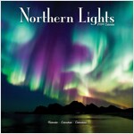 Northern Lights Calendar 2024  Square Travel Wall Calendar - 16 Month (Calendar)