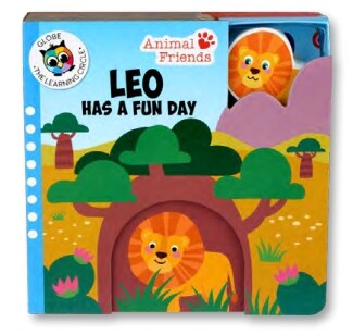 Animal Friends - Leo Has a Fun Day (Board Book)