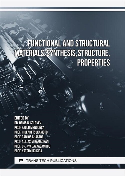 Functional and Structural Materials: Synthesis, Structure, Properties (Paperback)