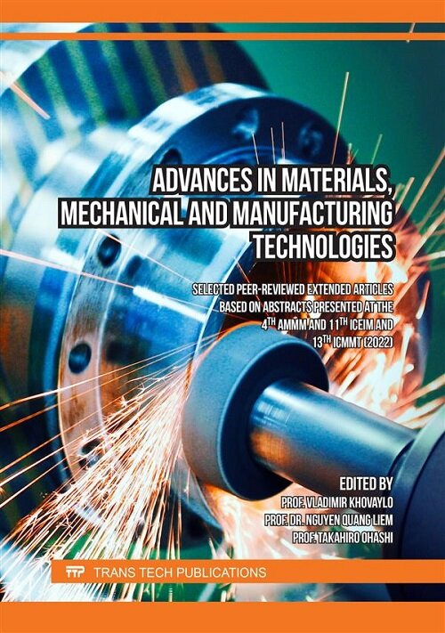 Advances in Materials, Mechanical and Manufacturing Technologies (Paperback  )