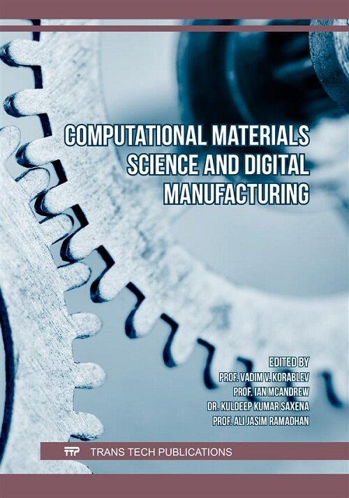 Computational Materials Science and Digital Manufacturing (Paperback)