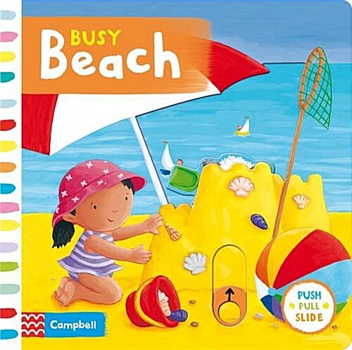 Busy Beach (Board Book, Illustrated ed)