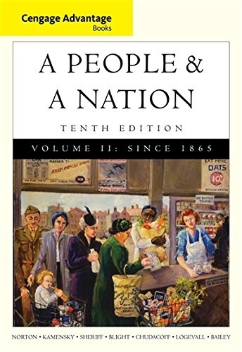 A People & a Nation, Volume II: A History of the United States: Since 1865 (Paperback, 10)