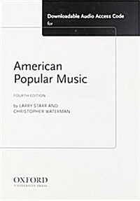 American Popular Music MP3 Download Access Card (Hardcover, 4)