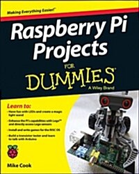 Raspberry Pi Projects for Dummies (Paperback)