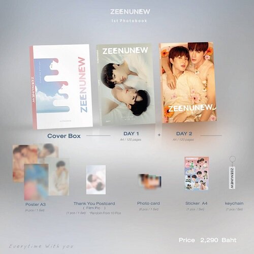 ZeeNuNew : 1st Photobook - Complete set