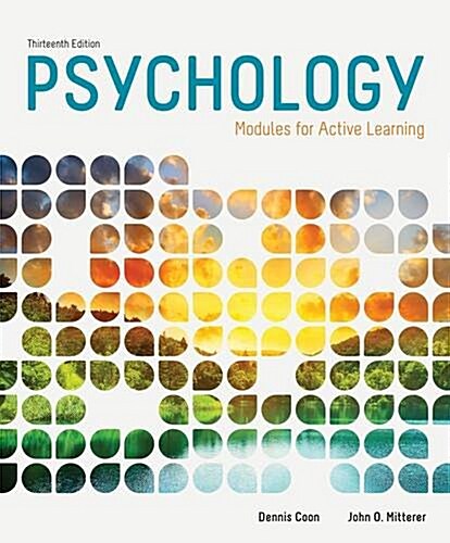 Psychology: Modules for Active Learning (Paperback, 13, Revised)