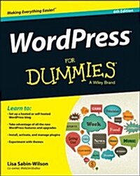 WordPress for Dummies (Paperback, 6)