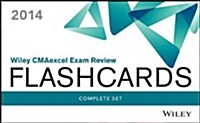 Wiley Cmaexcel Exam Review 2014 Flashcards: CMA Exam Review Complete Set (Paperback)