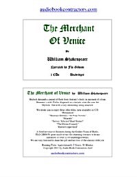 The Merchant of Venice (Audio CD)