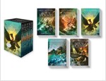 Percy Jackson and the Olympians 5 Book Paperback Boxed Set (W/Poster) (Paperback 5권, 미국판)