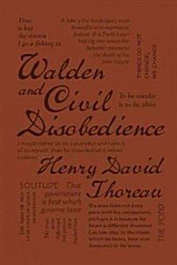 Walden and Civil Disobedience (Hardcover)