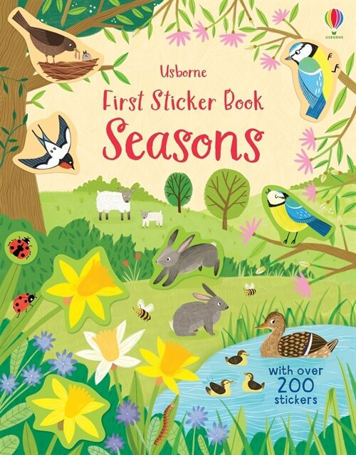 First Sticker Book Seasons (Paperback)