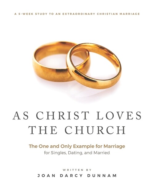 As Christ Loves the Church: The One and Only Example for Marriage (Paperback)