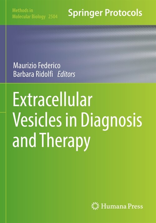 Extracellular Vesicles in Diagnosis and Therapy (Paperback, 2022)