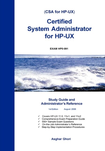 Certified System Administrator for HP-UX (Hardcover)