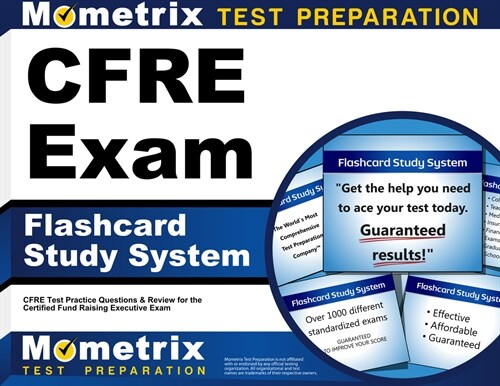 Cfre Exam Flashcard Study System: Cfre Test Practice Questions and Review for the Certified Fund Raising Executive Exam (Other)