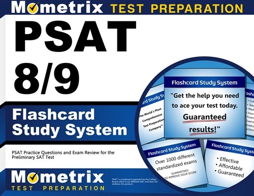 PSAT 8/9 Flashcard Study System: PSAT Practice Questions and Exam Review for the Preliminary SAT Test (Other)