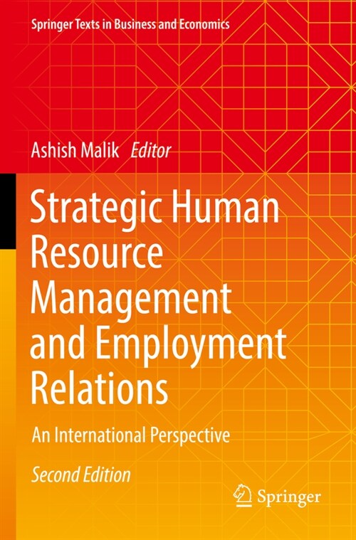 Strategic Human Resource Management and Employment Relations: An International Perspective (Paperback, 2, 2022)
