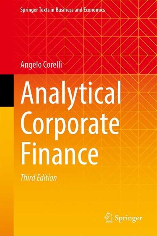 Analytical Corporate Finance (Hardcover, 3, 2023)