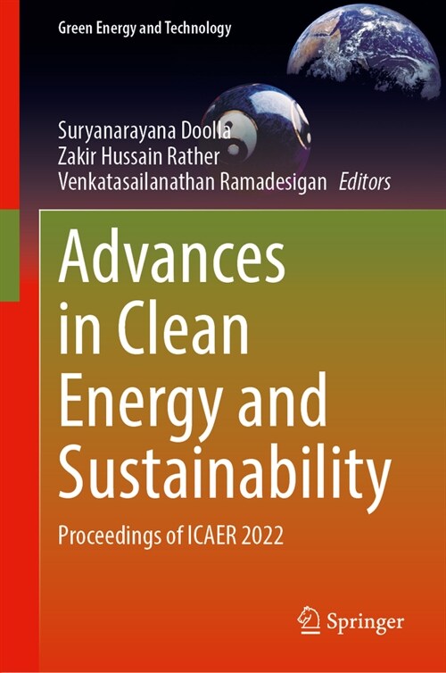 Advances in Clean Energy and Sustainability: Proceedings of Icaer 2022 (Hardcover, 2023)