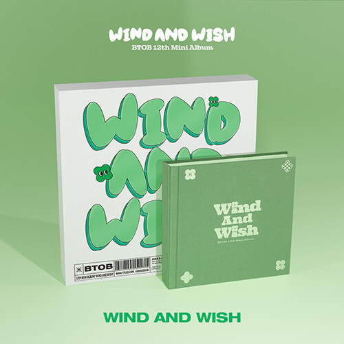 [중고] [세트] 비투비 - 미니 12집 WIND AND WISH [WIND+WISH ver.]