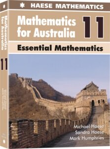 Mathematics for Australia 11 Essential Mathematics