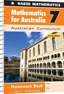 Mathematics for Australia 7 : Homework Book (2nd Edition)