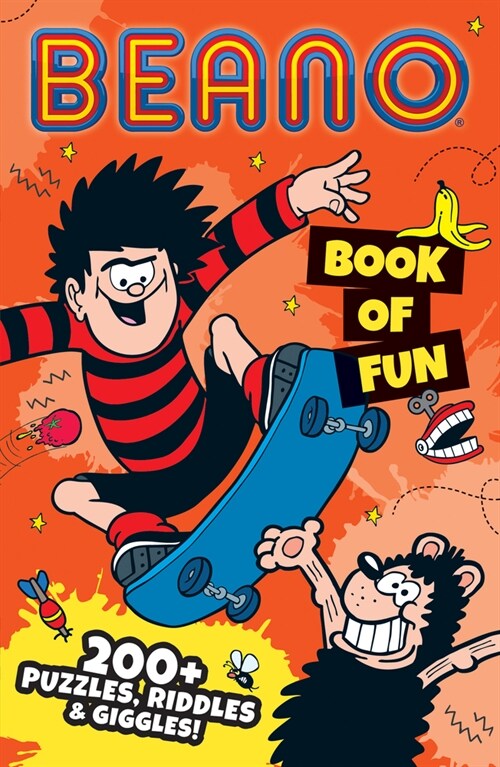 Beano Book of Fun : 200+ Puzzles, Riddles & Giggles! (Paperback)