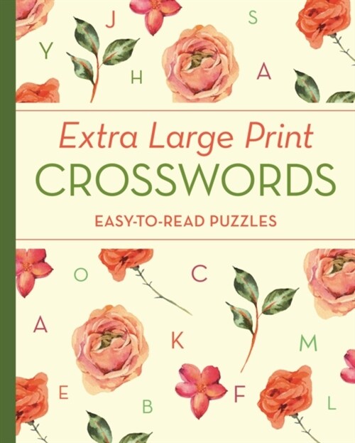 Extra Large Print Crosswords : Easy-to-Read Puzzles (Paperback)