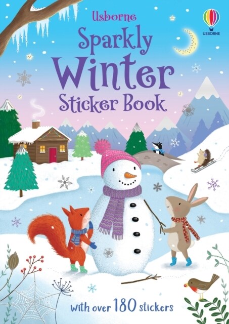 Sparkly Winter Sticker Book (Paperback)