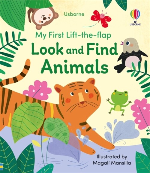 My First Lift-the-flap Look and Find Animals (Board Book)