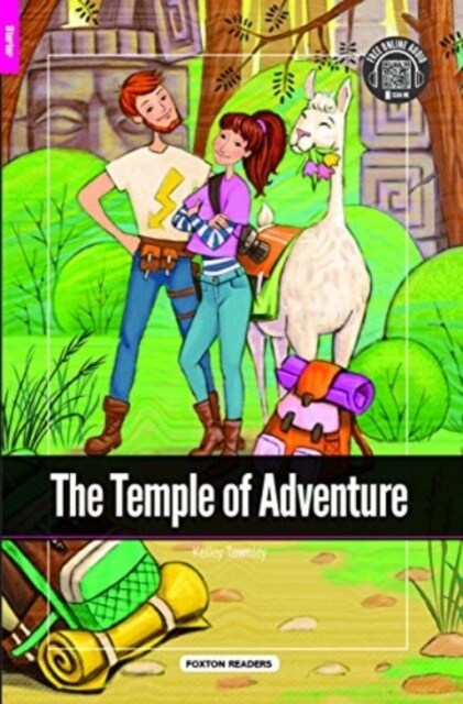 The Temple of Adventure - Foxton Reader Starter Level (300 Headwords A1) with free online AUDIO (Paperback)