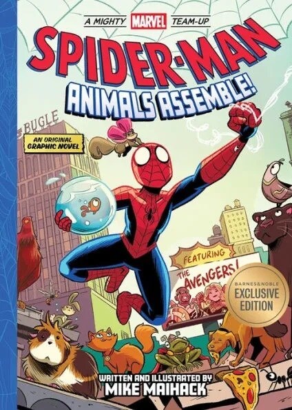 SPIDER-MAN: ANIMALS ASSEMBLE! (A MIGHTY MARVEL TEAM-UP) (SPECIAL EDITION) (Hardcover)