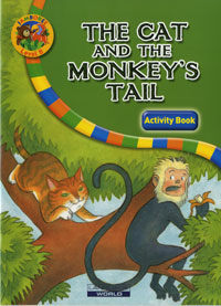 Jamboree Level B : The Cat and the Monkey's Tail : Activity Book (Paperback) - Istorybook