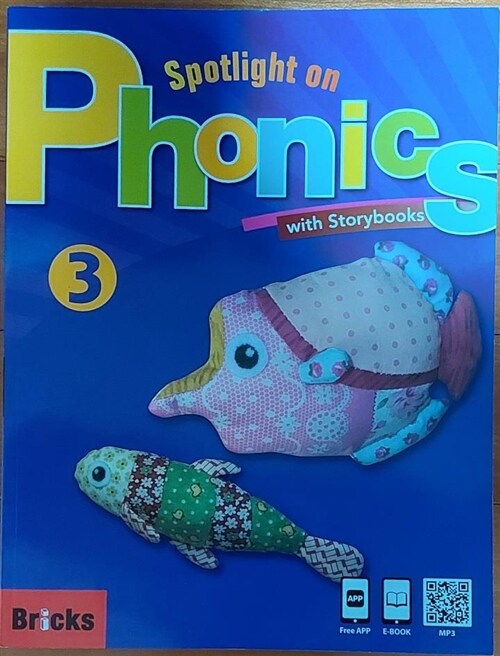 [중고] Spotlight on Phonics 3 (Student Book + Storybook 3권 + QR code)